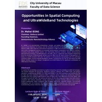 Opportunities in Spatial Computing and UltraWideBand Technologies